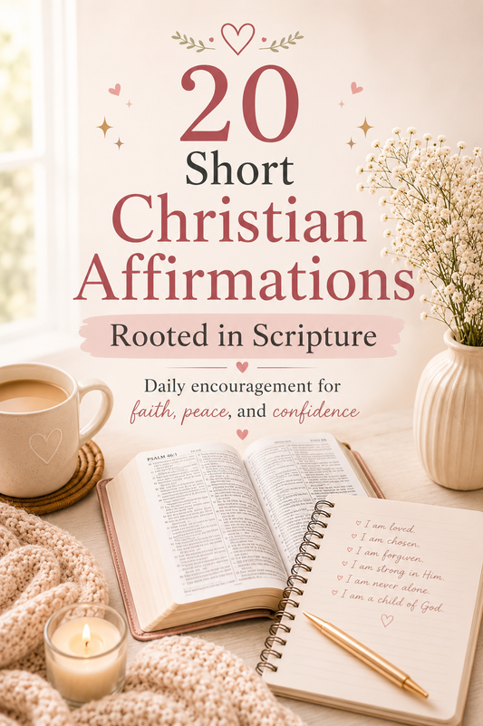 20 Short Christian Affirmations Rooted in Scripture for Daily Encouragement
