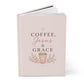 Coffee, Jesus & Grace Hardcover Journal | Christian Notebook for Prayer, Bible Study & Daily Reflection