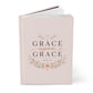 Grace Upon Grace Hardcover Journal – John 1:16 Christian Prayer & Bible Study Notebook