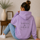 Saved By Grace Christian Hoodie – Ephesians 2:8 Inspirational Faith Sweatshirt