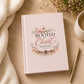 Rooted in Christ Hardcover Journal – Colossians 2:7 Christian Prayer & Bible Study Notebook