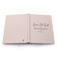Give It to God and Get Some Rest Hardcover Journal – Matthew 11:28 Christian Prayer & Bible Study Notebook
