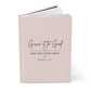 Give It to God and Get Some Rest Hardcover Journal – Matthew 11:28 Christian Prayer & Bible Study Notebook