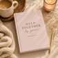 Held Together by Grace Hardcover Christian Journal | Colossians 1:17