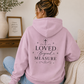 Loved Beyond Measure Hoodie | Christian Back Print Sweatshirt